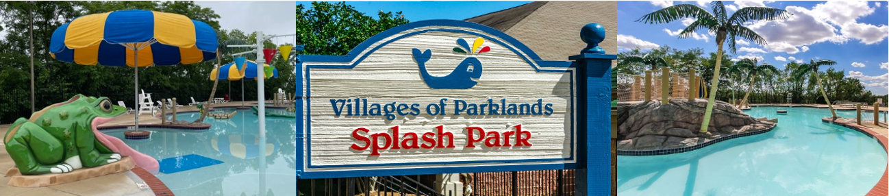Village of Parklands Splash Park Banner