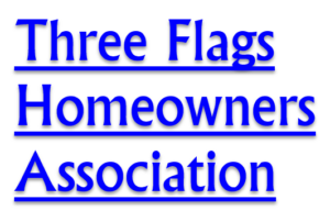 Three Flags Homeowners Association Logo